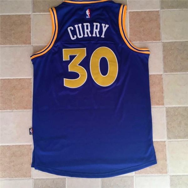2017 NBA Golden State Warriors #30 Stephen Curry blue Jerseys